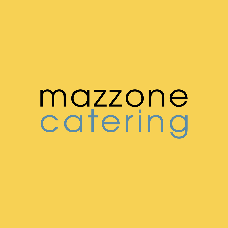 Mazzone Catering website mockup